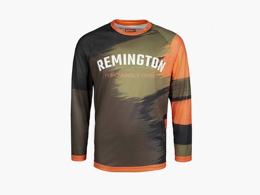 Langarm T-shirt Remington Fishing Area