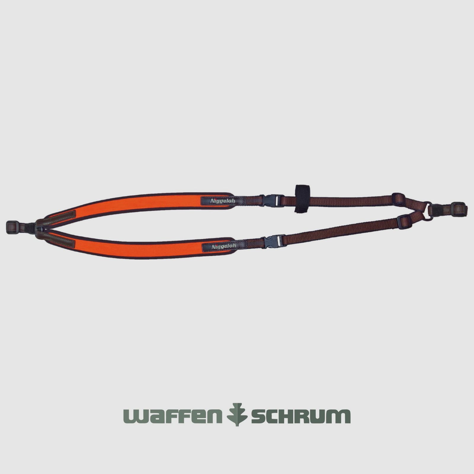 Niggeloh Rucksack-Gewehrriemen Neopren - Orange