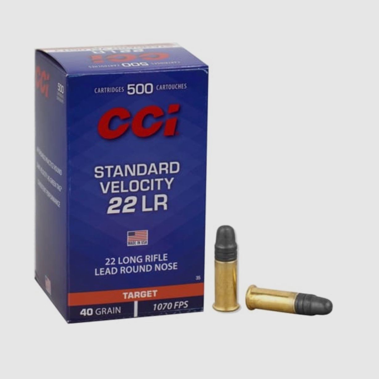 CCI 192737 .22 lfb. Standard Velocity 2,6g 40grs.