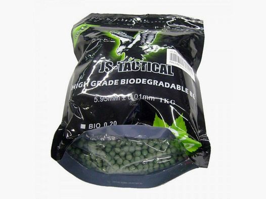 Softair - Kugeln JS-Tactical 0.25g High Grade Bio Green BBs 4000rds