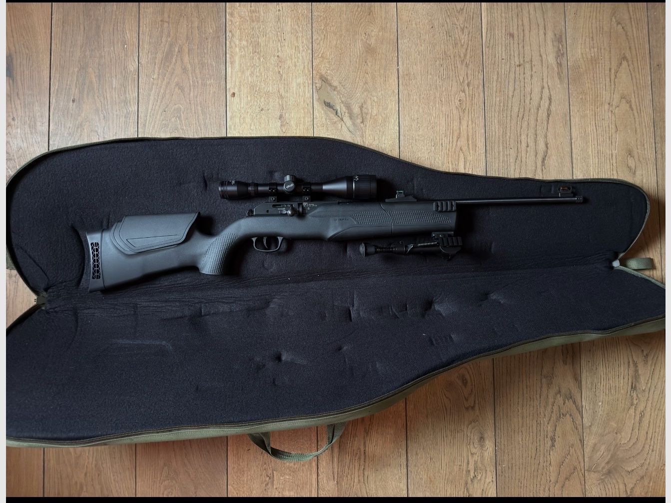 Umarex 850 M2 XT Kit 4.5 mm CO2 rifle incl. export kit and transport bag