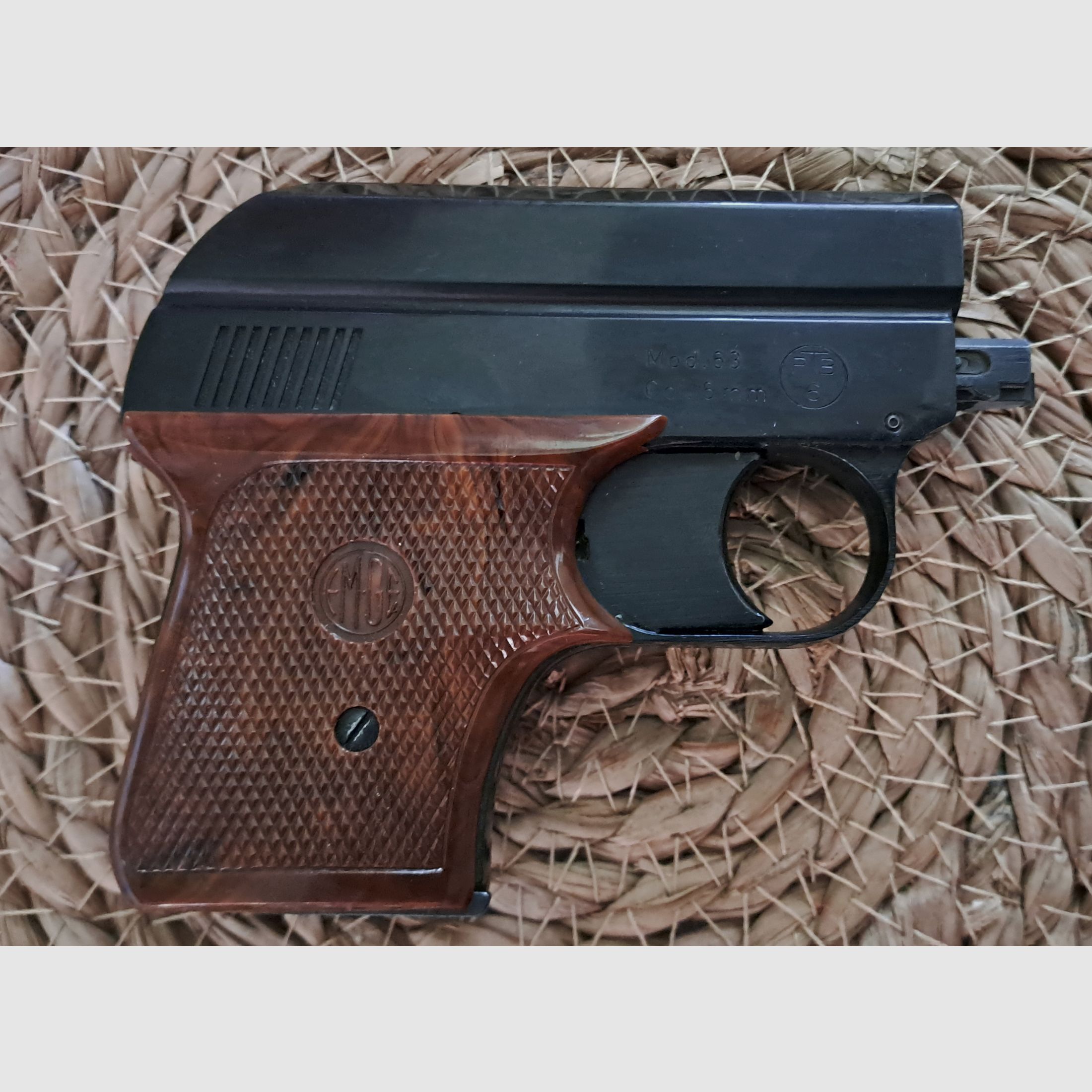 EM-GE 63 gas signal pistol caliber 6mm Flobert bang