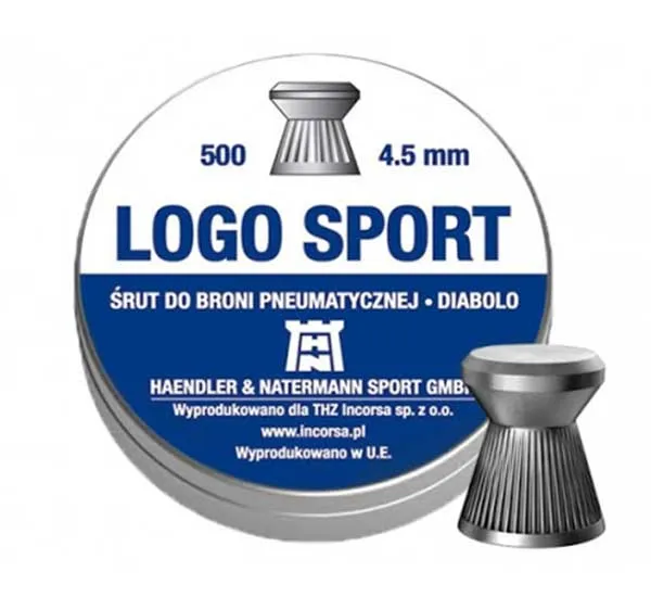 H&N - Śrut Diabolo - LOGO SPORT 4,5/500 szt.
