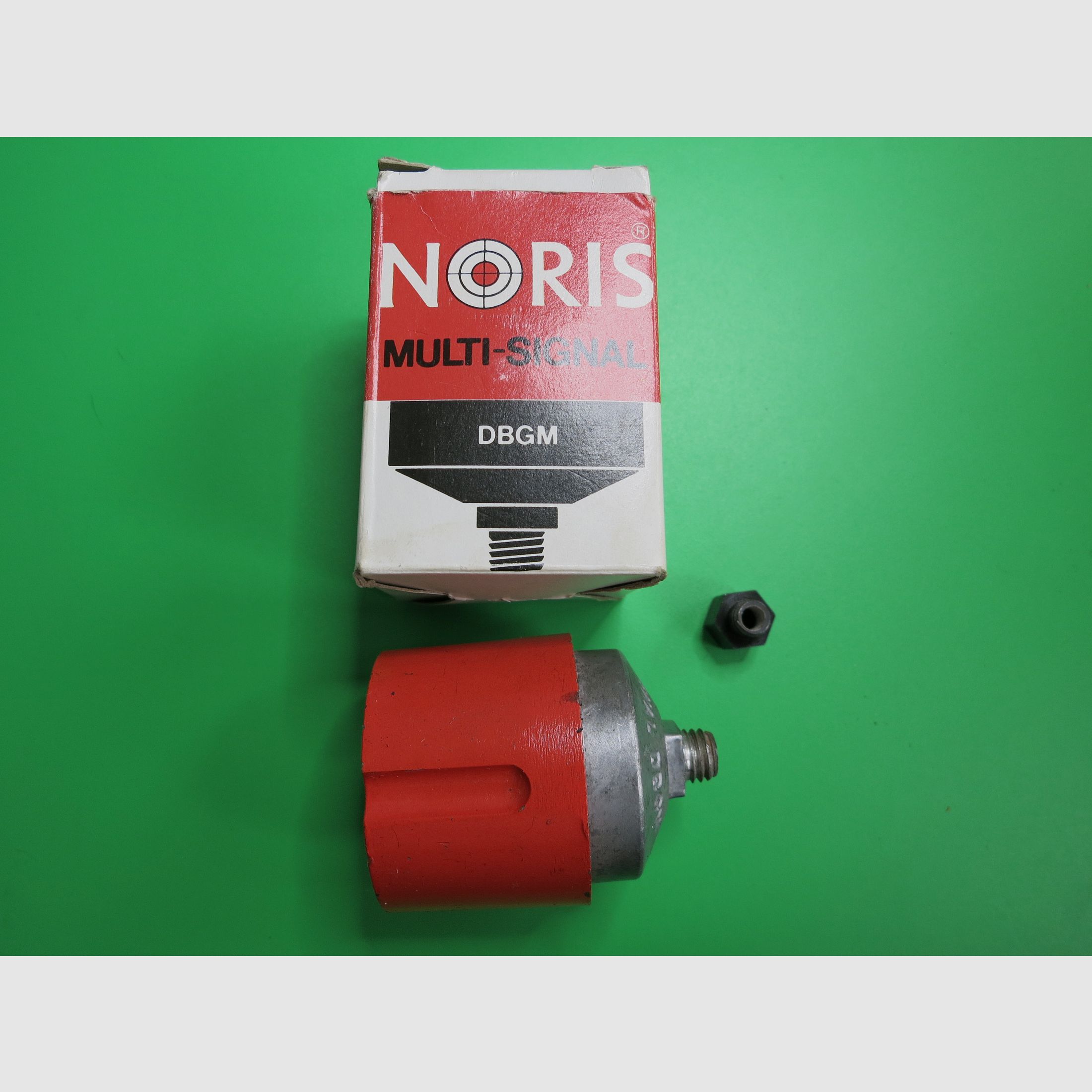 NORIS Derringer Twi Nine, Gas- Signalpistole, 9 mm K., PTB + Multi-Signalbecher    #52