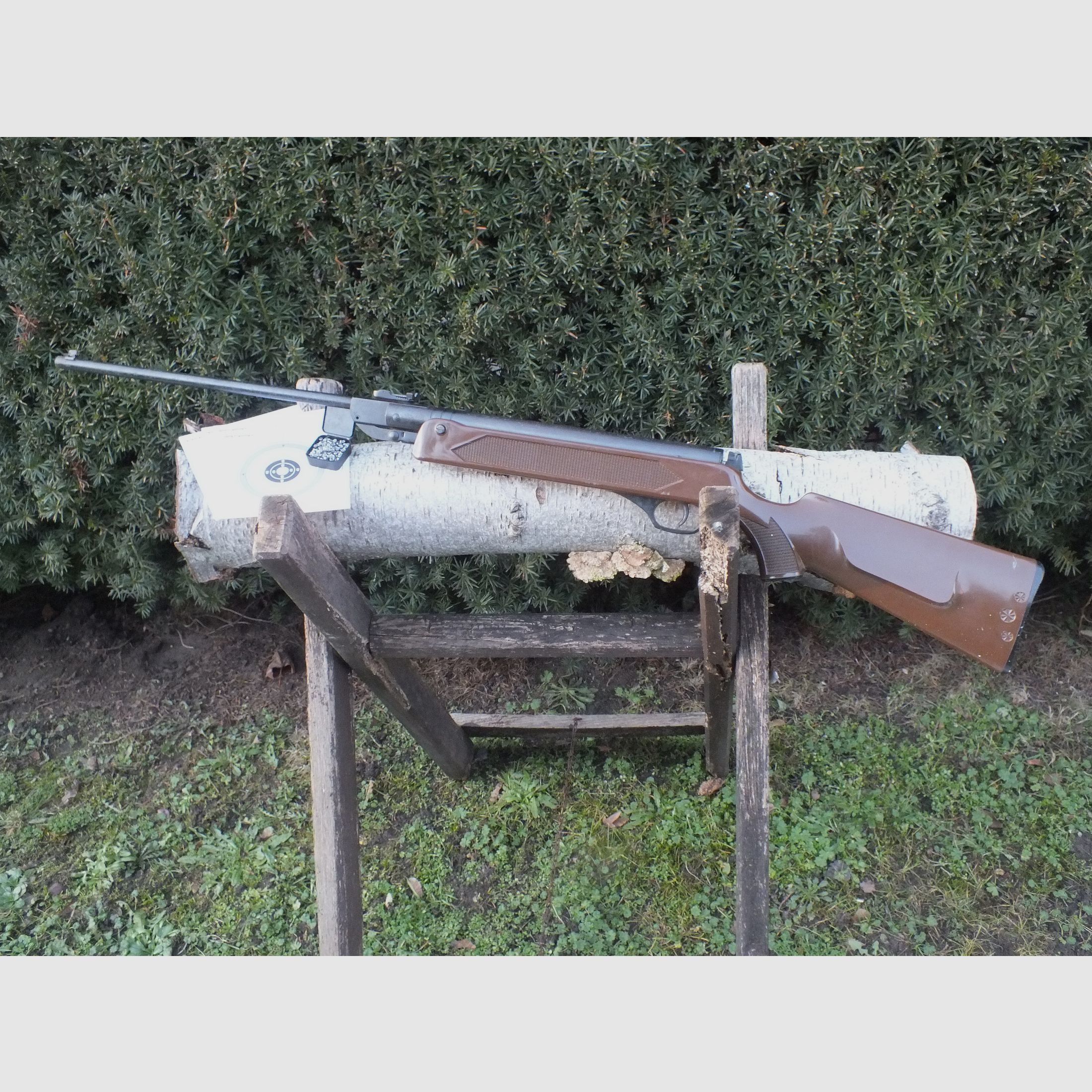 Suhler air rifle Haenel 304 with Scornaterschäftung. Today without shipping costs!
