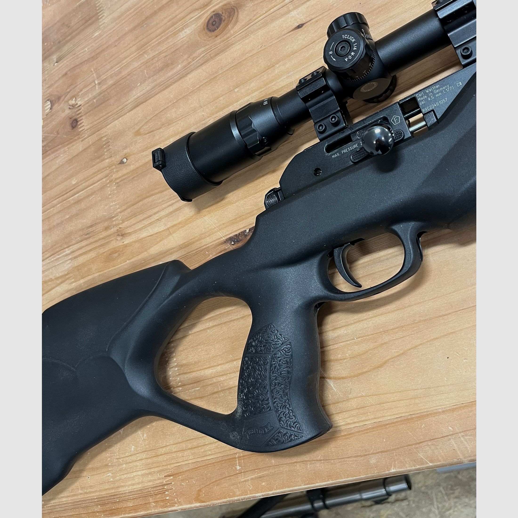 Walther Rotex mit Quickfilladapter / Neuwertig 