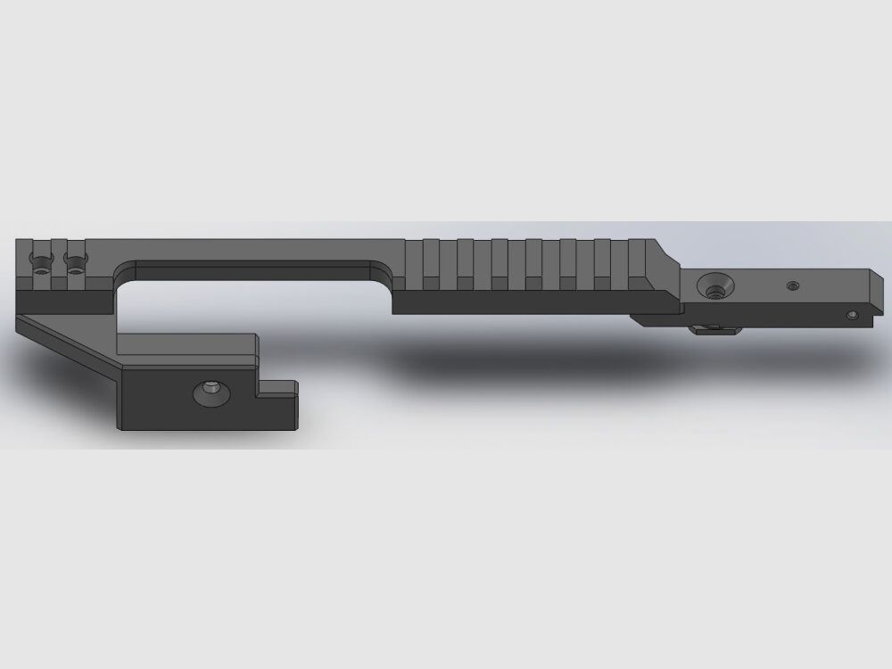 Glarner Waffen Manufaktur + Handelshaus AG K31 Zielfernrohr Picatinnymontage-Schiene Schweizer Ordonnanzkarabiner Schmidt Rubin K31 SWITZERLAND