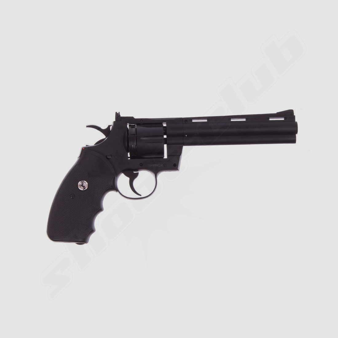 Colt Python 6 Zoll CO2 Revolver für 4,5 mm BB & Diabolos im Set