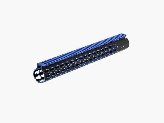 UTG PRO AR15 15" Super Slim Rail & Blue 2-Tone 10