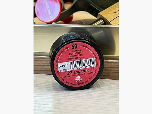 GECO .22 long K. blank cartridges - 50 shots