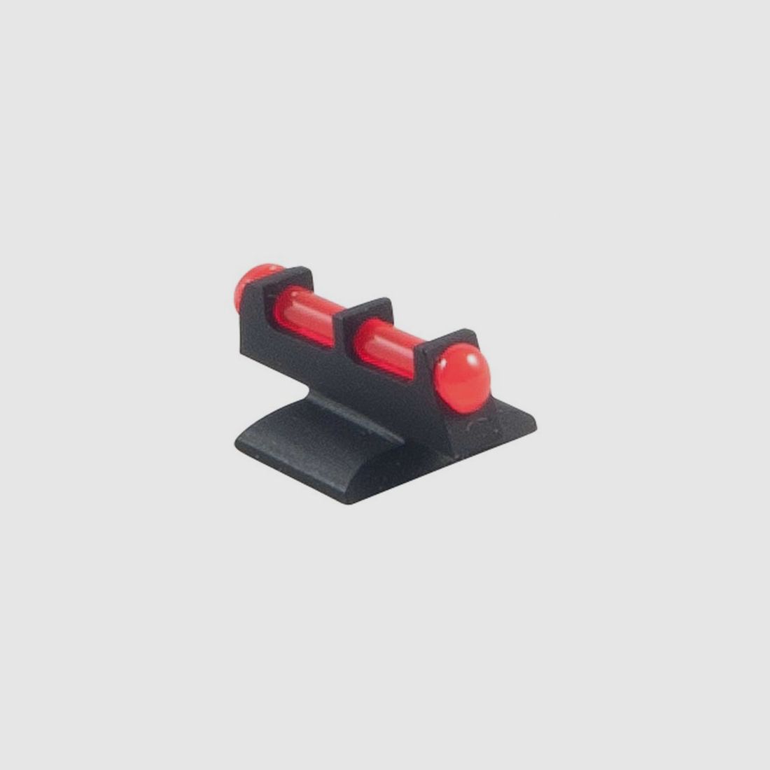 NOVAK FIBER OPTIC MIRINO ANTERIORE, ROSSO, ALTEZZA .190″, ADATTO PER COLT 1911