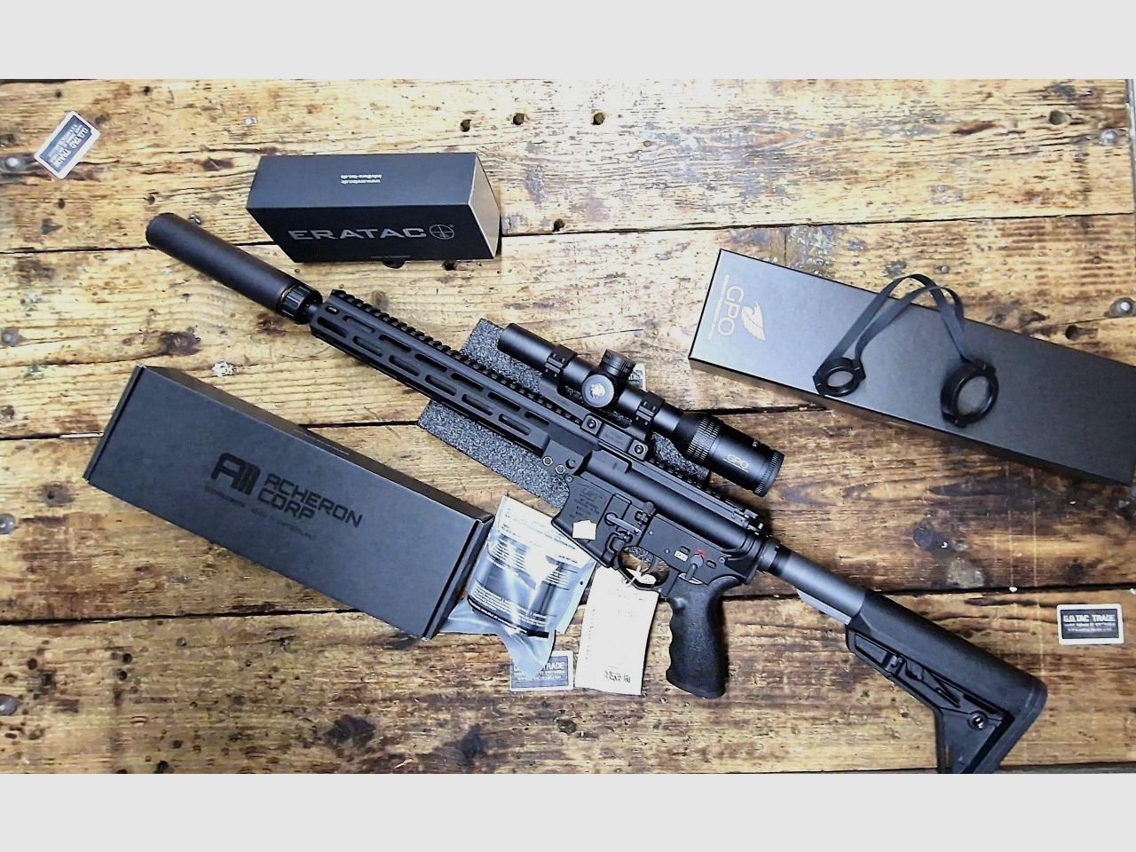 AR15 LMT DEFENSE, modelo MARS, SPECWAR civil
