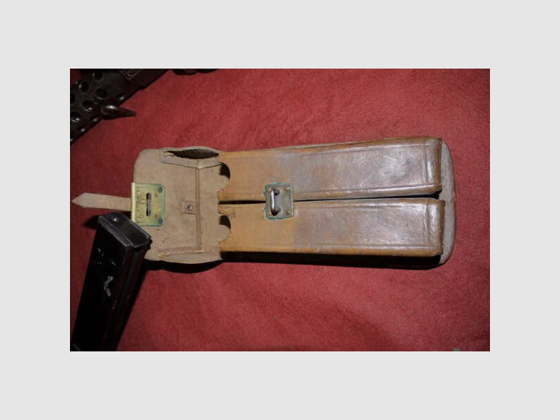 Otto Sindel Berlin pochette de chargeur MP18 & MP28, courte !!!extrêmement rare!