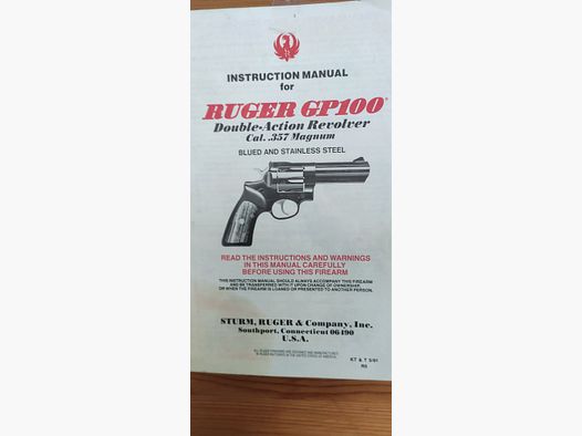 Ruger GP 100 Kal.357mag