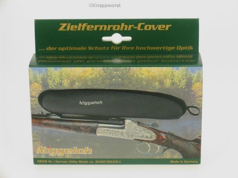 Copertura per cannocchiale Niggeloh Neoprene Taglia XL 50-56mm >380mm
