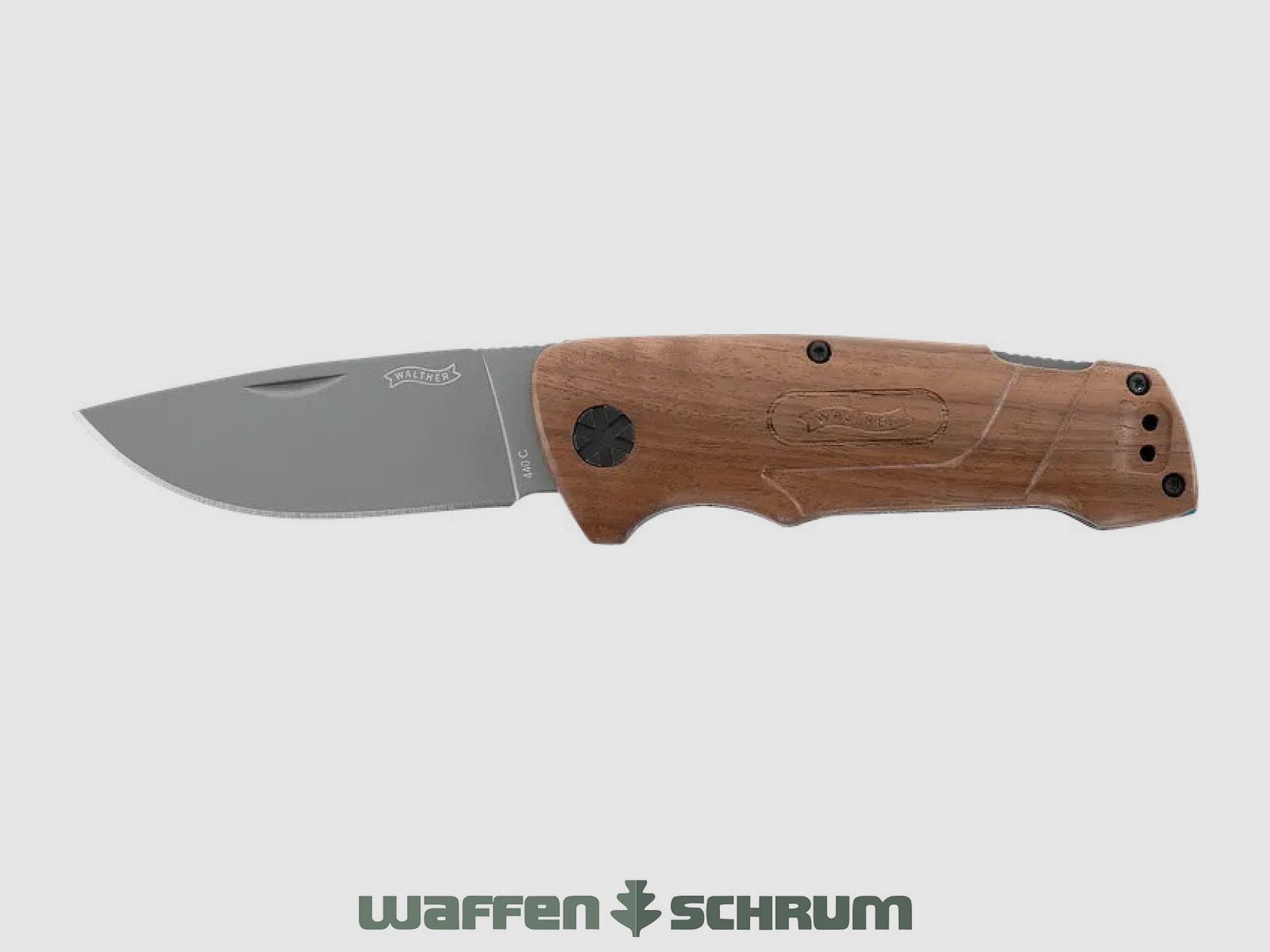 Walther Klappmesser Blue Wood Knife BWK 2