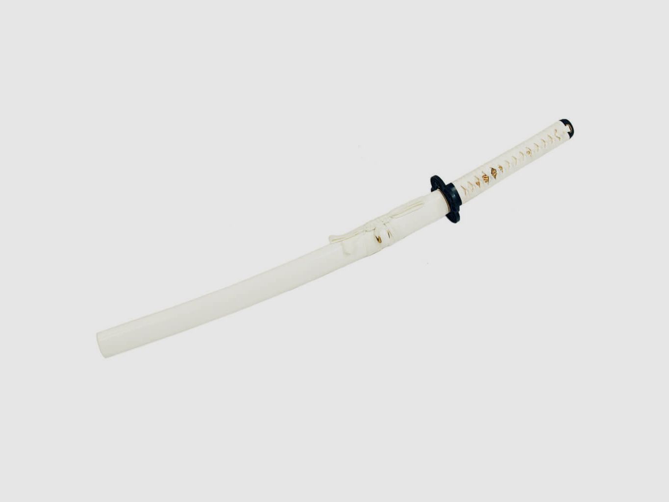 DerShogun Wakizashi Kurzschwert - Damaszener Stahl handgefertigt