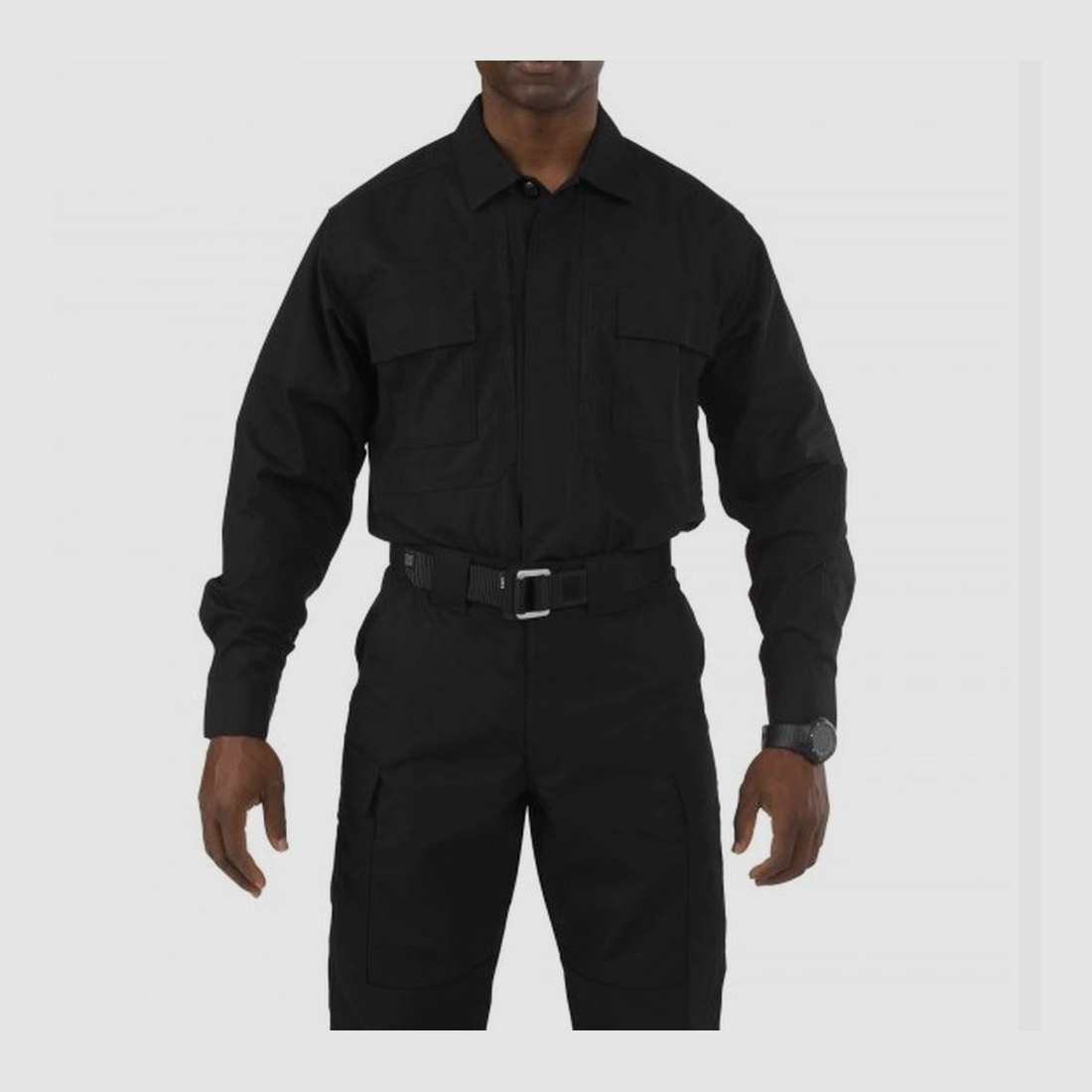 5.11 Taclite Long Sleeve TDU Shirt Schwarz L