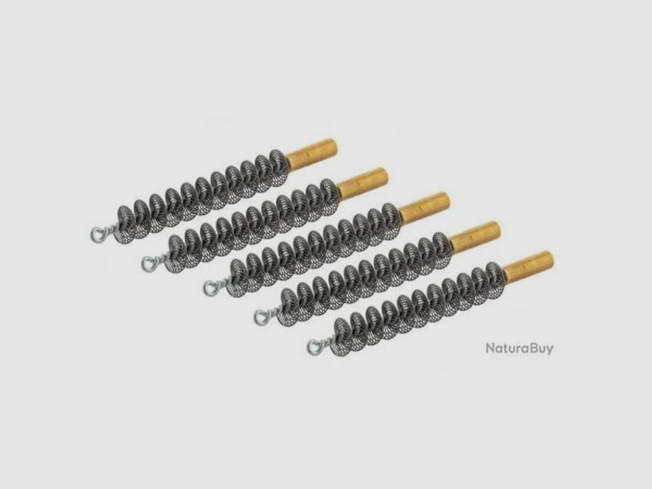 Écouvillons en Crin - Nettoyage Efficace - Adaptés Calibres 4.5 à 14 mm - Entretien Précis des Armes, image 3 sur 4
