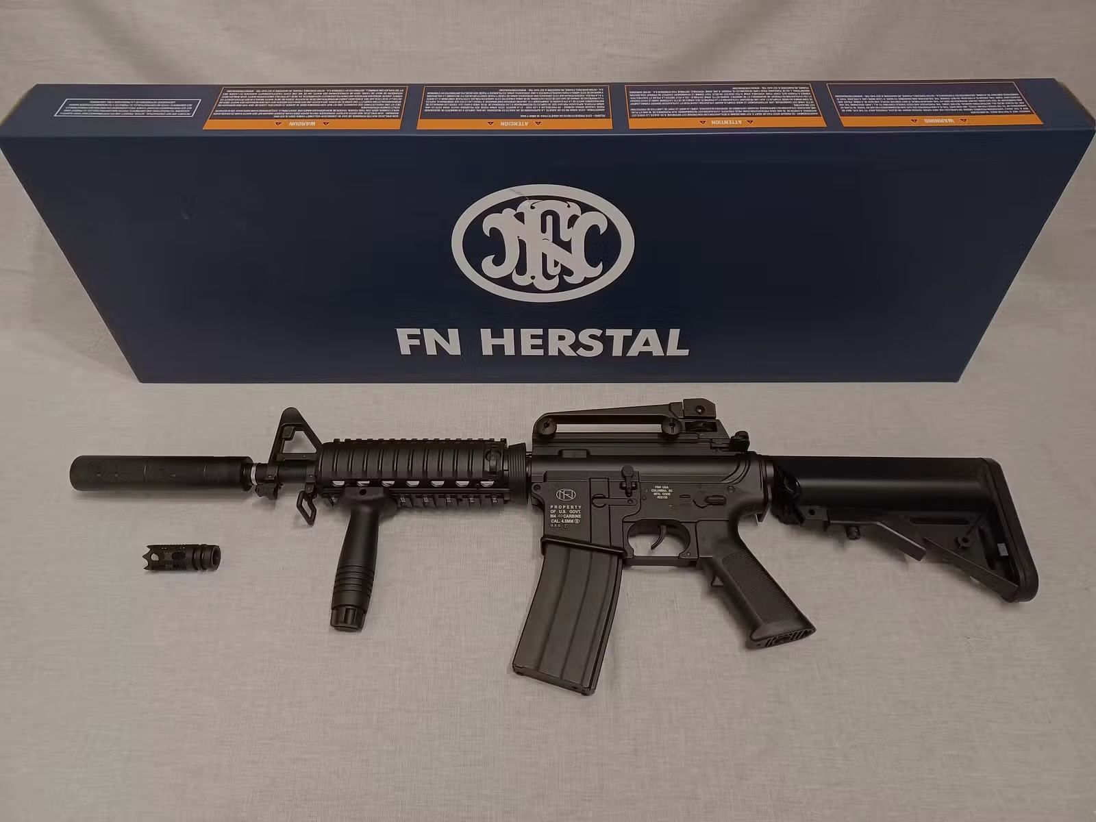 FN Herstal M4-03 / 4,5 mm BB / CO2 / Sturmgewehr / OVP (152)