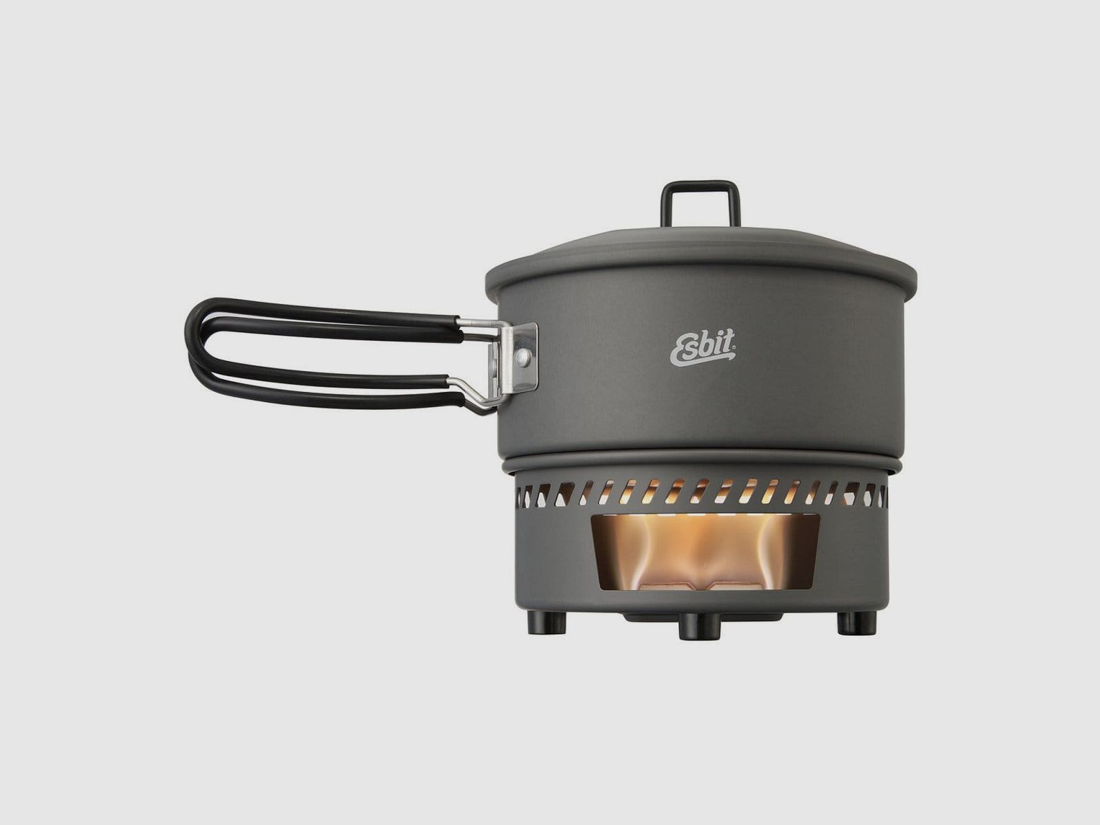 Esbit Aluminium Trockenbrennstoff-Kochset 1 L