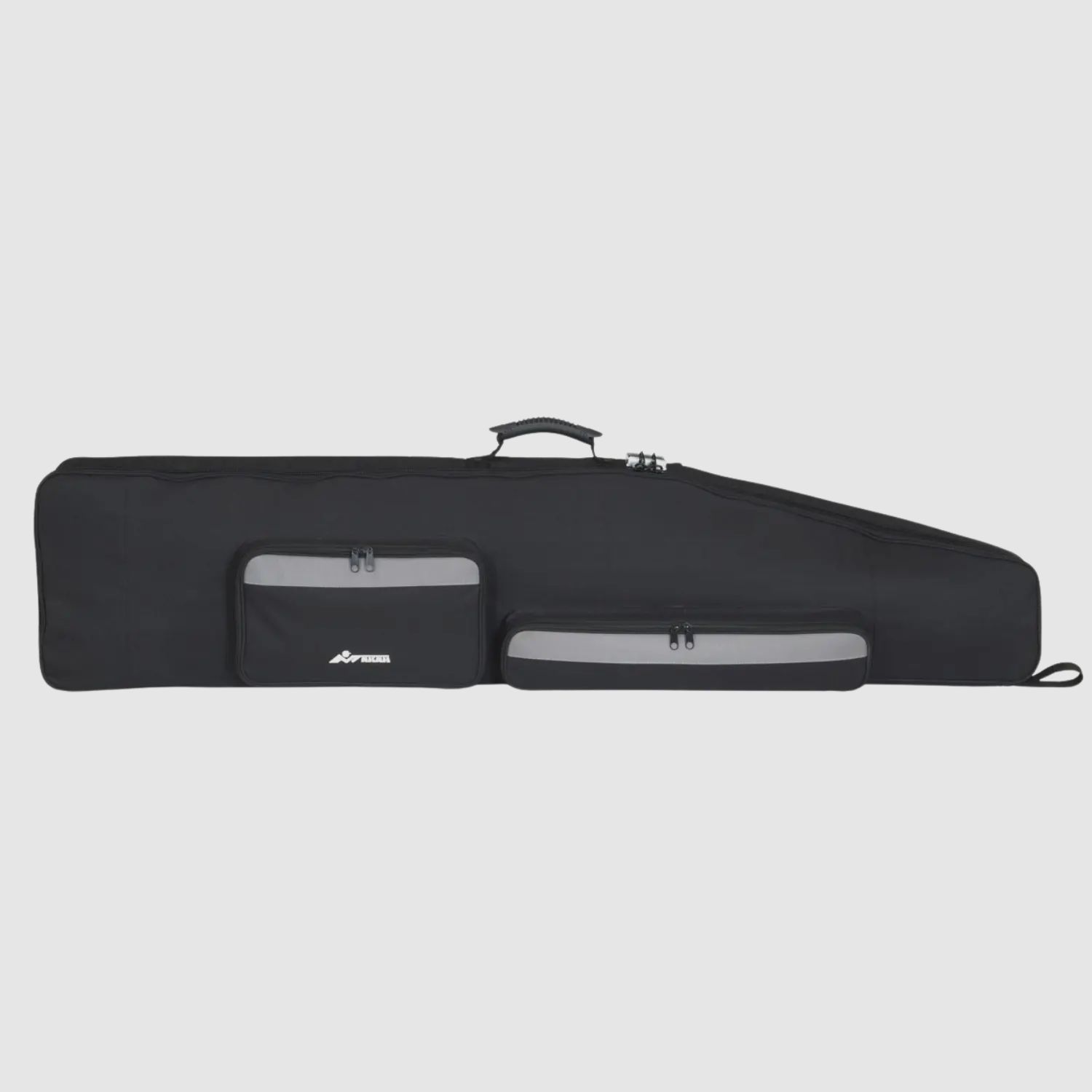 Housse pour arme longue I Sac à dos pour fusil Nouvelle Génération Noir-Gris 130cm
