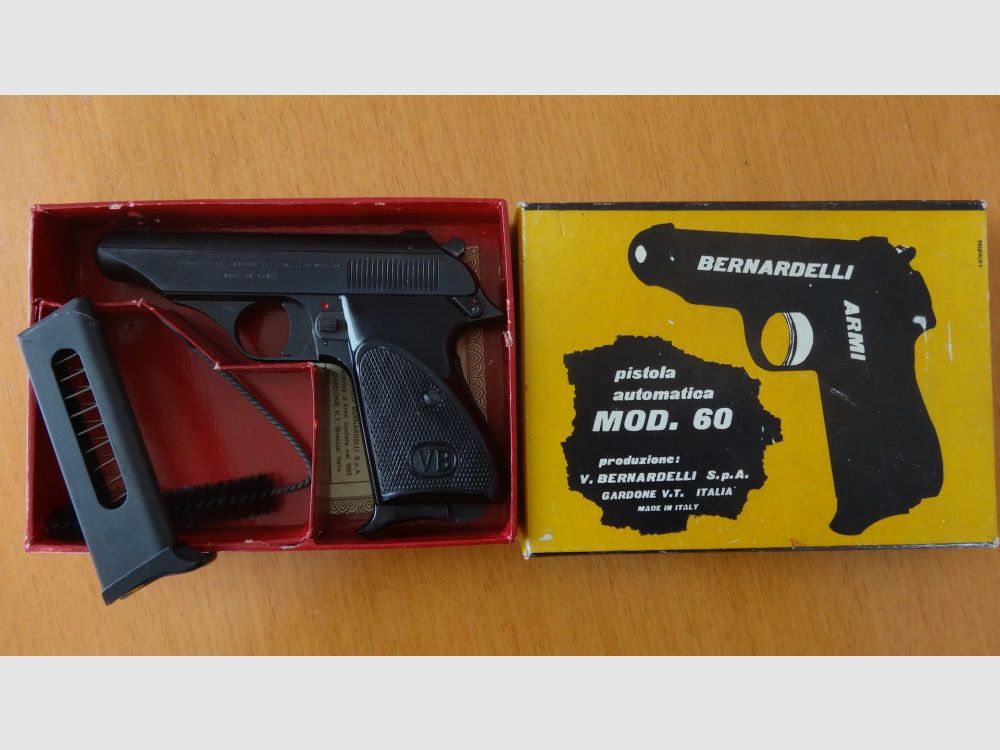 SL-PISTOLE BERNARDELLI MOD. 60 CAL. 7,65MM BERNARDELLI MOD. 60 CAL. 7,65MM