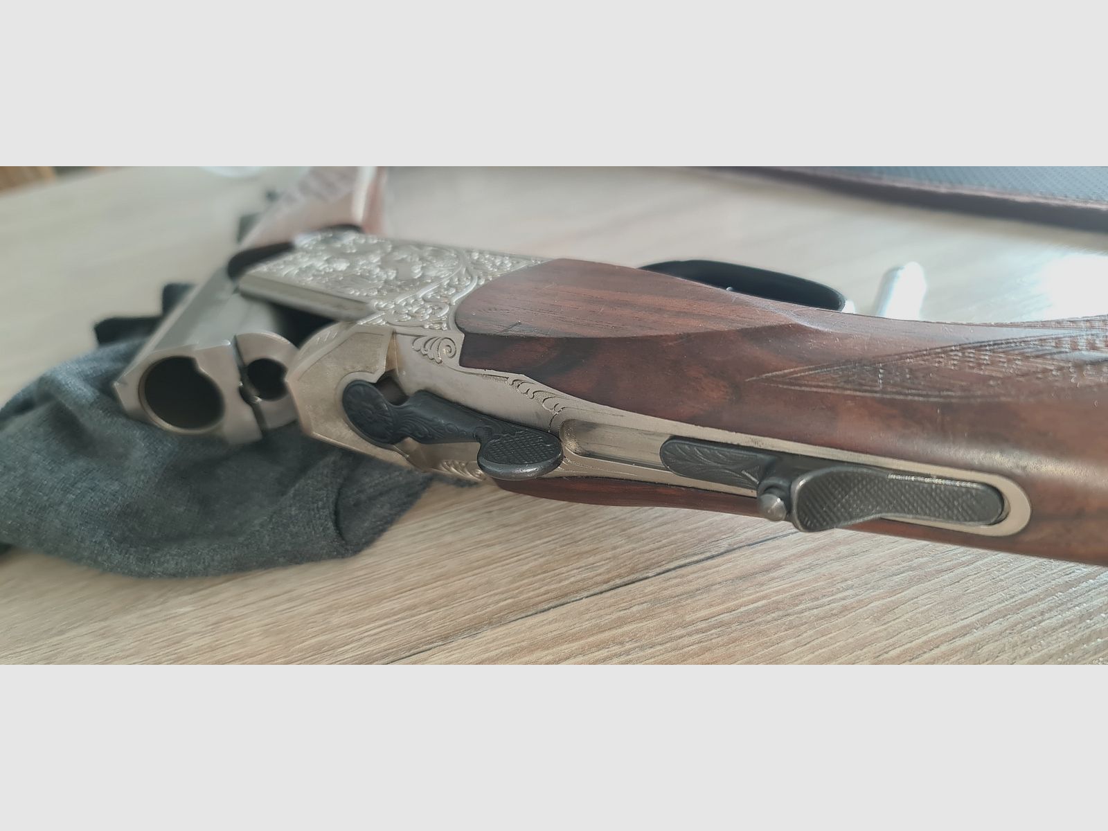 BLASER BOCKBÜCHSFLINTE in seltener Kaliberkombi !!!7x64!!! und 12/70