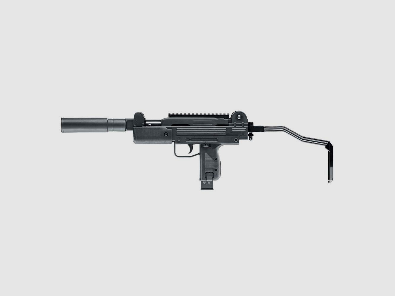 IWI Mini UZI a molla 4,5mm Diabolo con calcio pieghevole