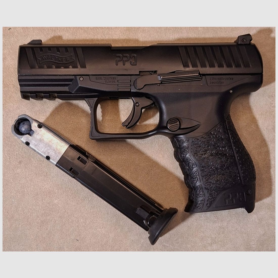 Walther PPQ RAM kal. 43, als nieuw, verzamelings- ontbinding