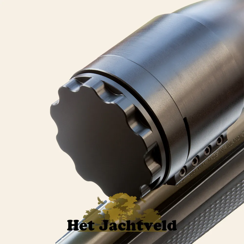 Prazise Jagen – Aluminium – Bajonetverbinding Sluitdop klein (voor klemhulzen tot en met Ø61), afbeelding 2 van 3