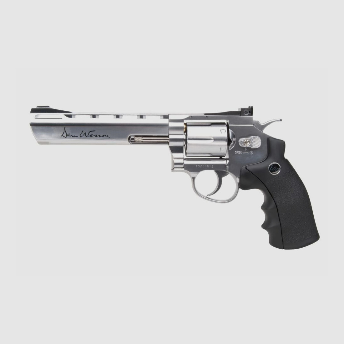 Dan Wesson 6" .177 Silber 4,5mm Druckluft Co2
