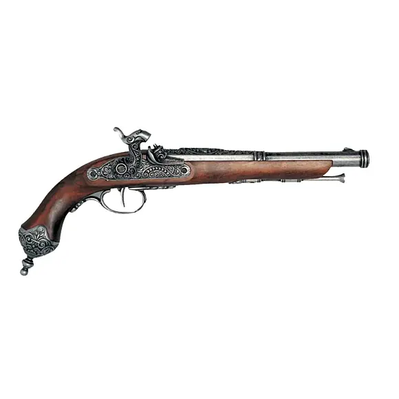 Dekorative Replik von Denix eines Paares italienischer Duellpistolen aus Schwarzpulver, Bild 3 von 4