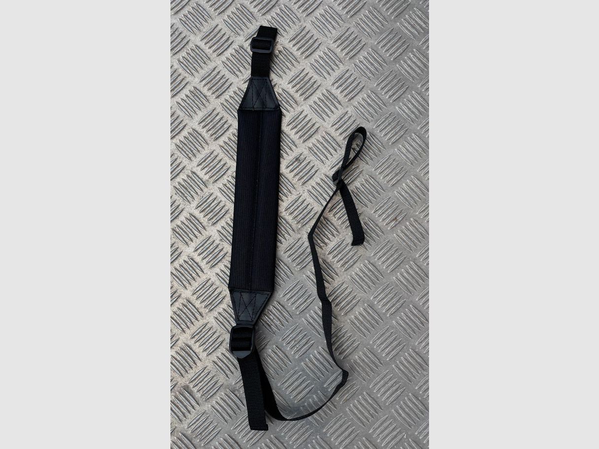 Riffelrem – Sort cordura – 2-point, billede 1 af 3