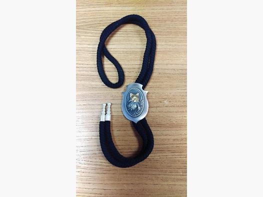 Kravattenband „Fuchs mit Ente“
