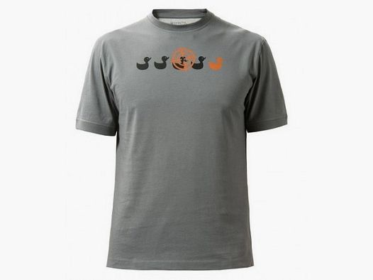 Beretta gray T-shirt with ducks and target mod. Ducks art.TS231072380920