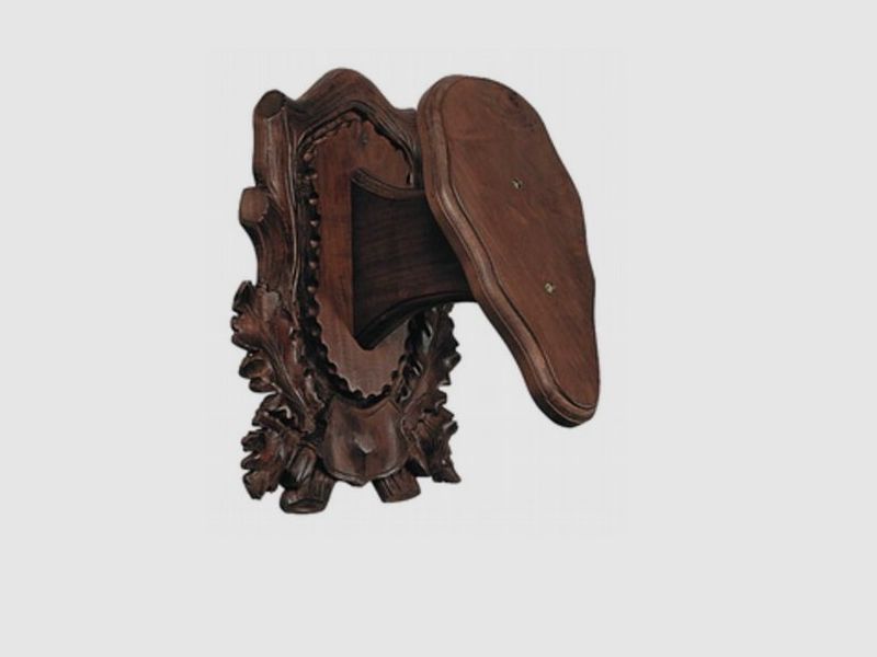 Mufflonbrett 25x14cm - geschnitzt, dunkel