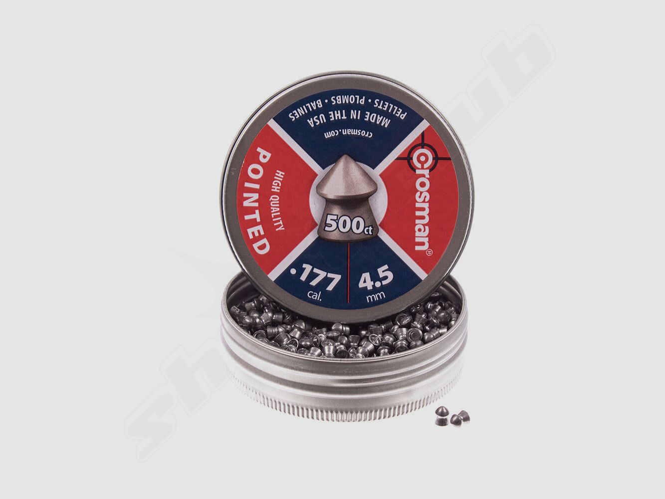 Crosman Diabolos Crosman Pointed 4,5mm / 0,49 g / 500 Stk