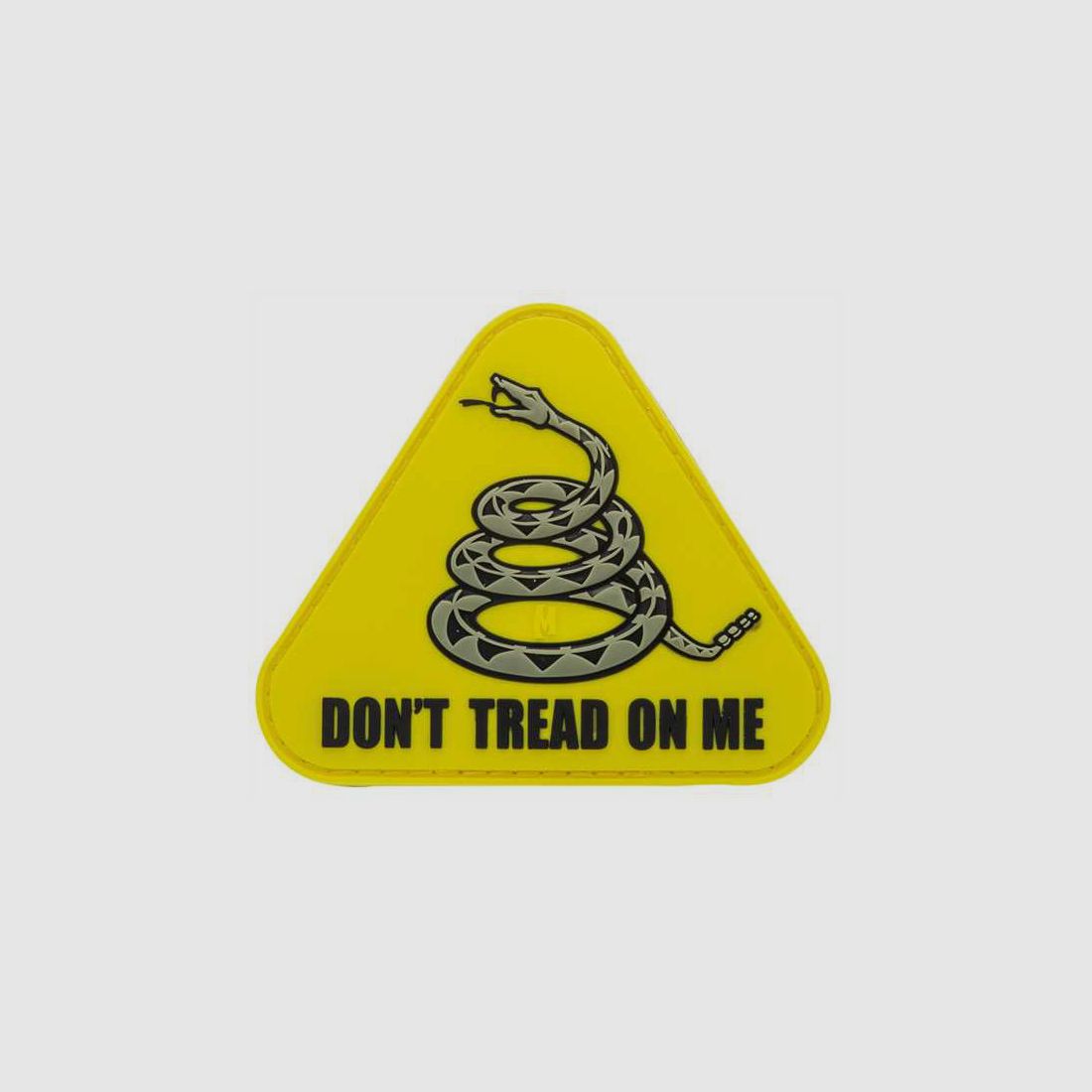 Maxpedition Don't Tread On Me 3D Rubber Patch Yellow