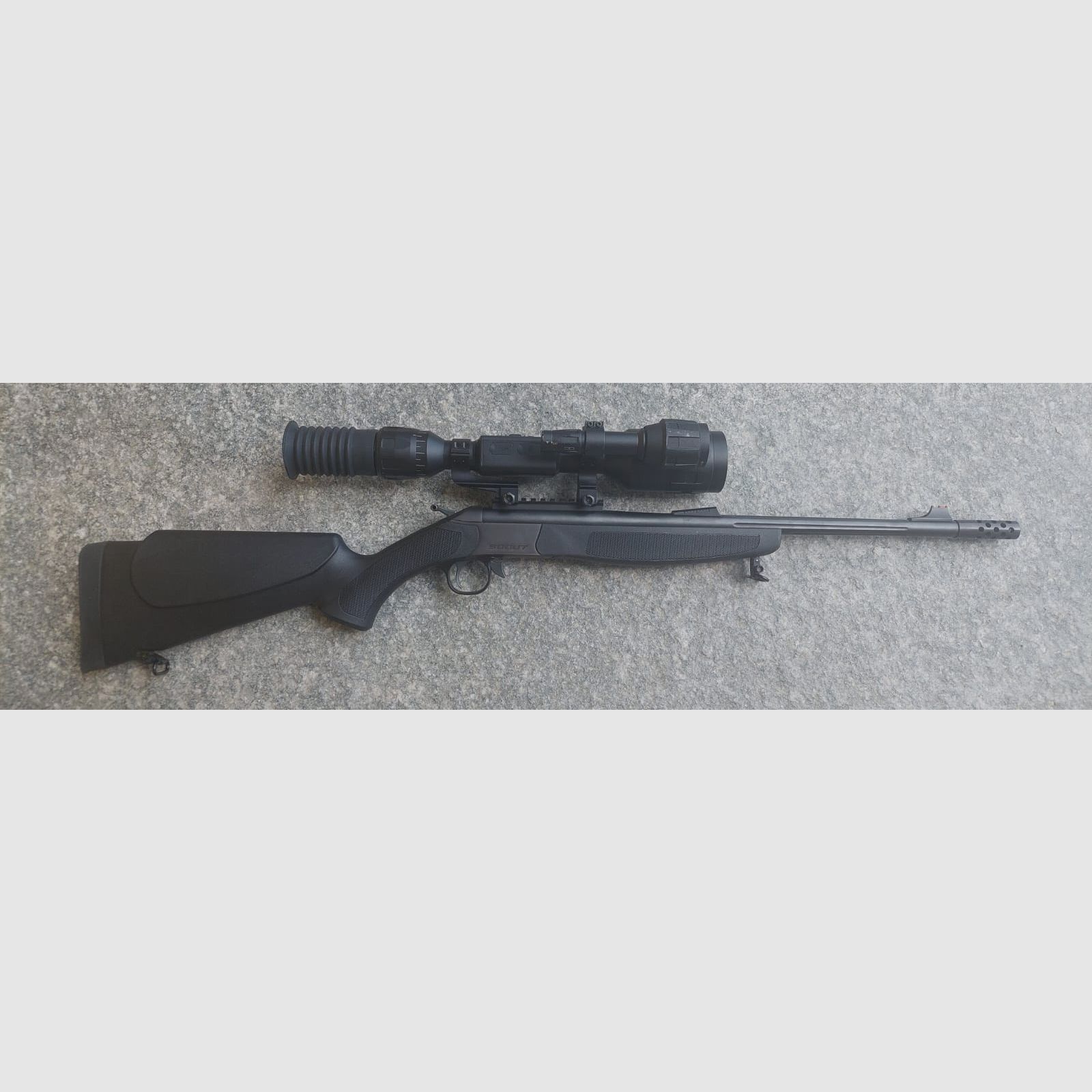 A 92 Bascule Bergara BA13 Scout Kal. 308 Win mit Nachtsichtgerät ATN X-Sight 4K Pro 3-14x