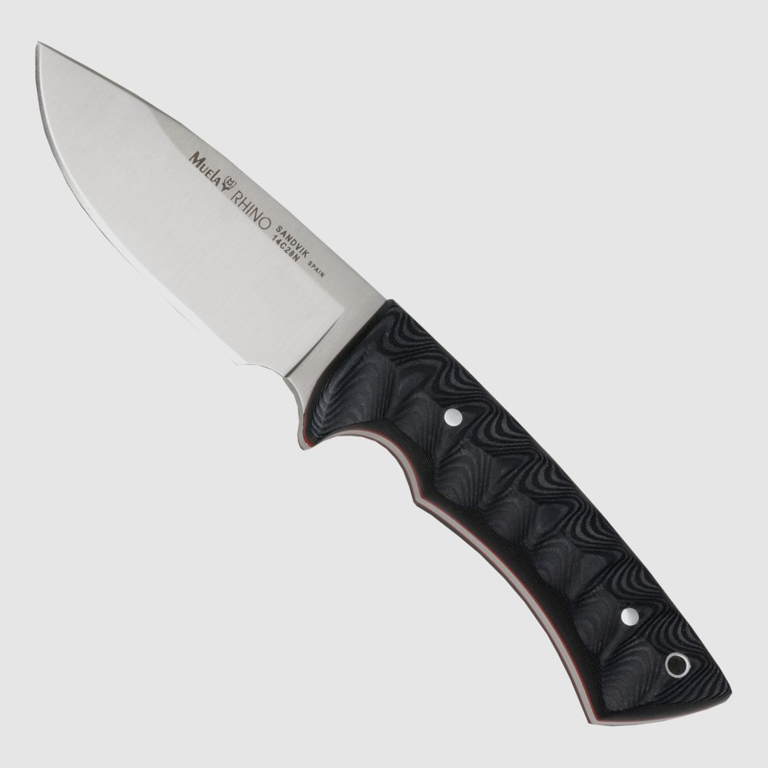 Muela Rhino Micarta schwarz