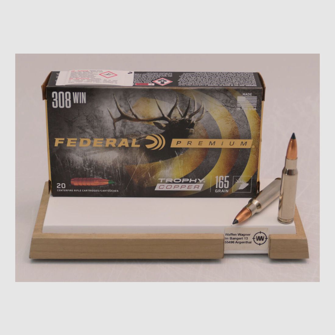 Federal Trophy Cop. Vit. S. 165grs A20