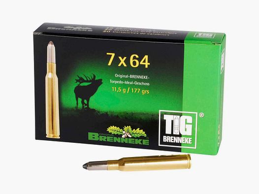 7x64 TIG 11,5g/177grs. Brenneke
