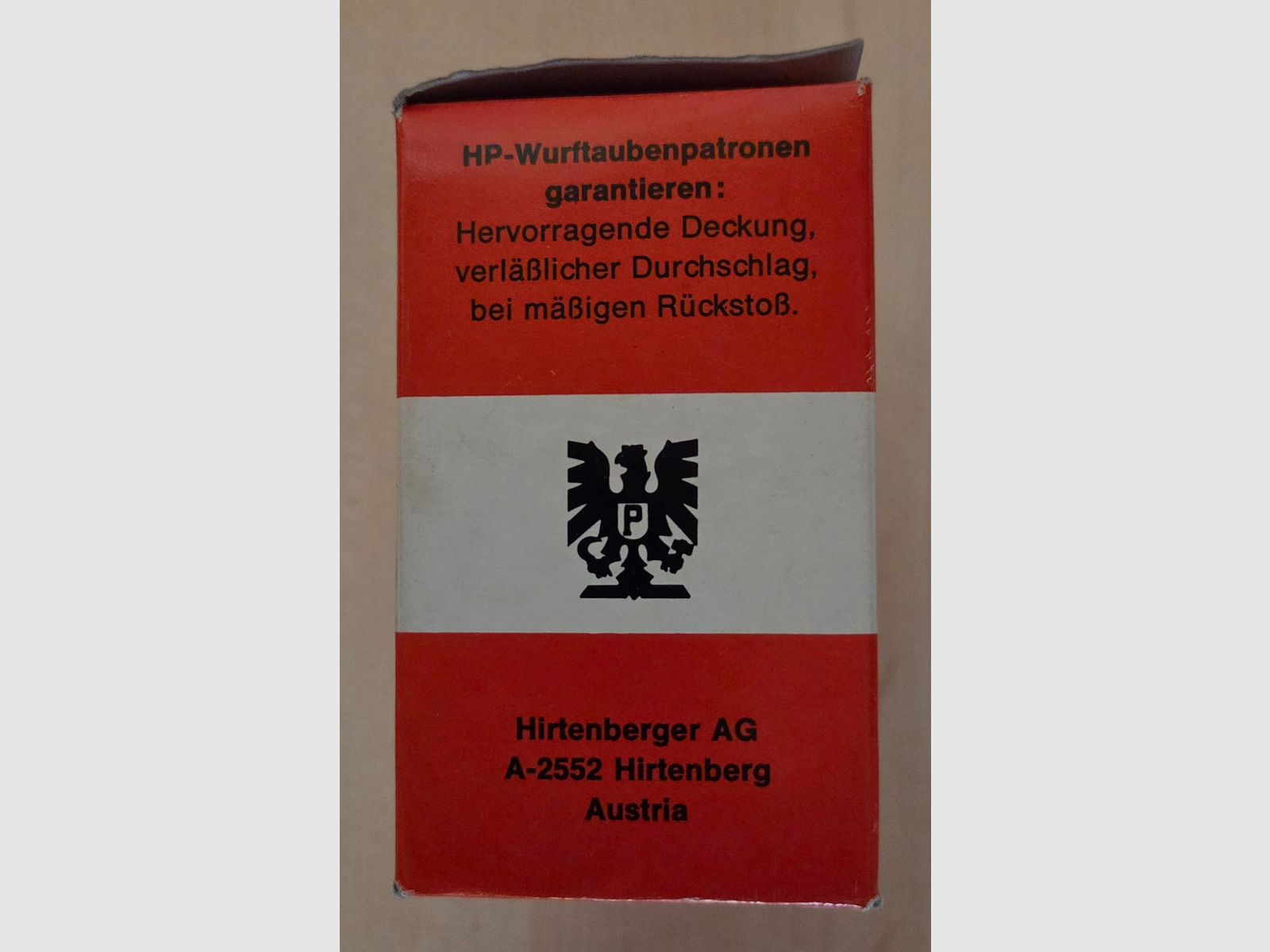 Hirtenberger TRAP Munition  2,4mm 28gr.  Blei