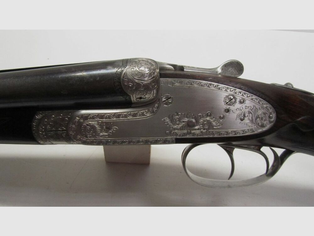 Grulla San Remo side lock double shotgun 12/70 Mod. 219 12/70