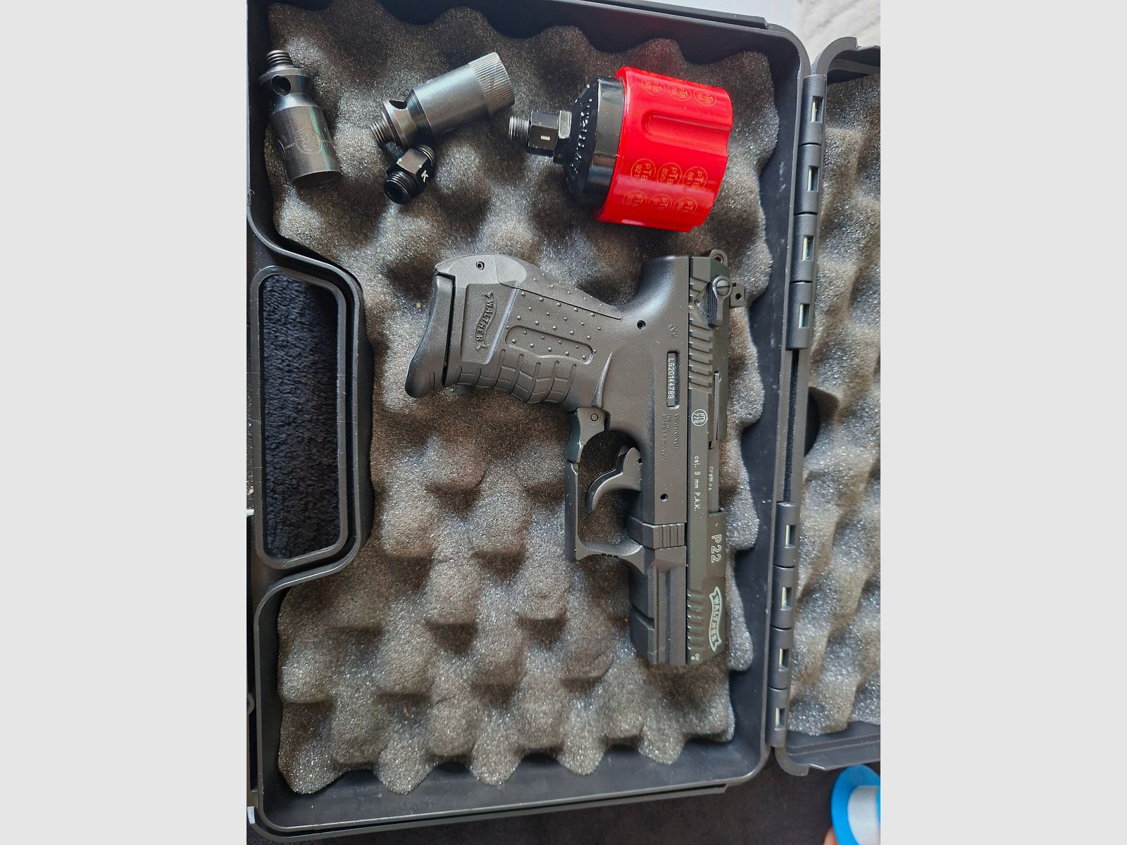 Walther P 22 Schreckschusspistolen Set 