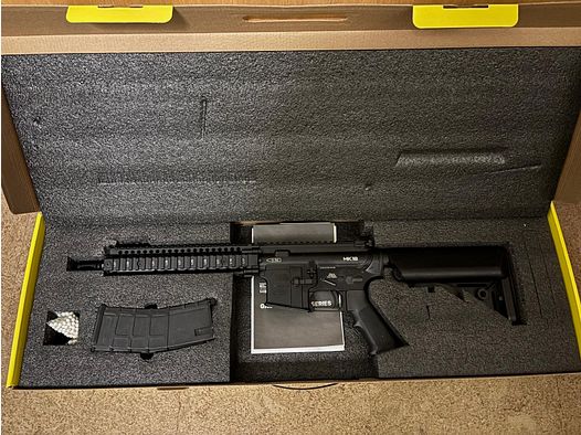 Golden Eagle Daniel Defense MK18 GBB. Black