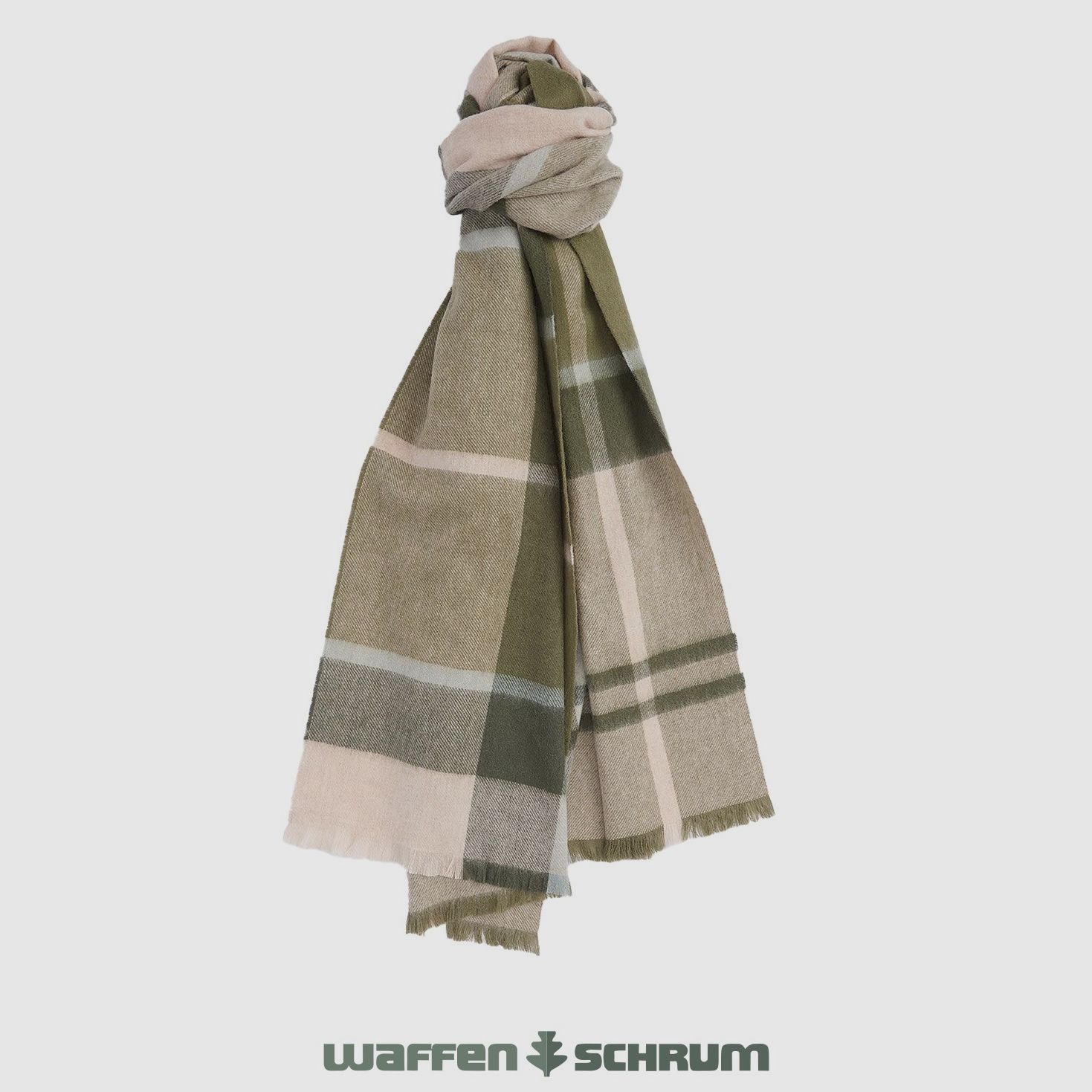 Barbour Schal Rosefield  Ancient loden