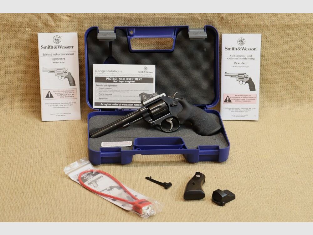 Smith & Wesson, Masterpiece - Mod. 17-9, 6 Zoll	 .22lr