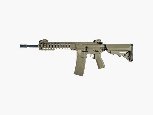 Grand Power KeyMod 10 pulgadas CHARLIE en Tan - Rifle Airsoft HPA Libre a partir de 18 años | Delta Armory